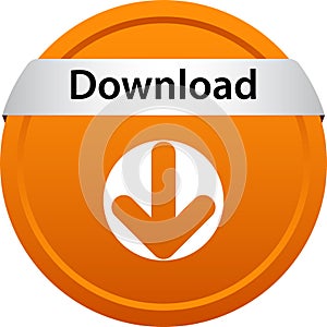 Download icon web button