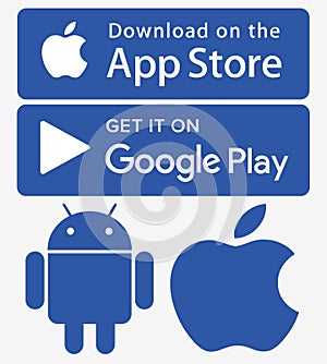 Icons app store google play iphone android