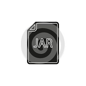 download JAR document icon - vector file format symbol