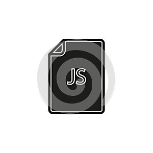 Download JS document icon - vector file format symbol