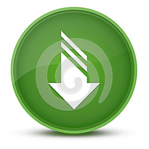 Download luxurious glossy green round button abstract