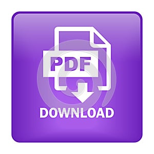 Download pdf icon button