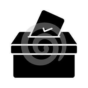 Download this premium icon of ballot box, editable vector