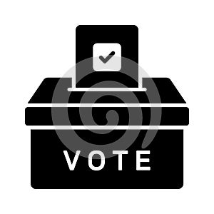 Download this premium icon of ballot box, editable vector