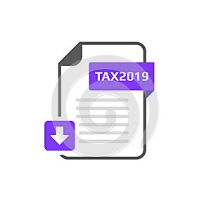 Download TAX2019 file format, extension icon