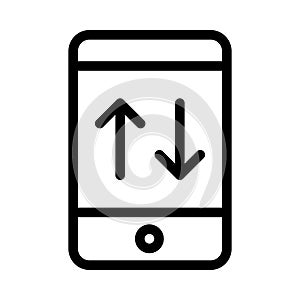 Download thin line vector icon