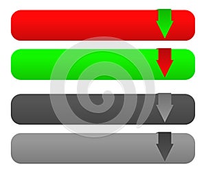 Download / upload button set w/ disallowed version