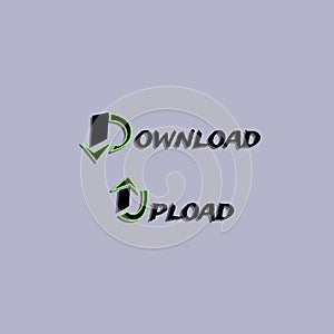 Download and Upload buttons