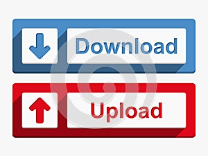 Download and Upload Buttons