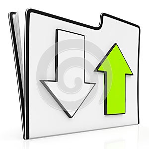 Download and Upload Files Icon