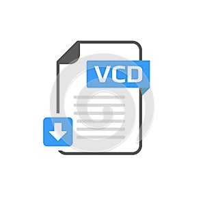 Download VCD file format, extension icon