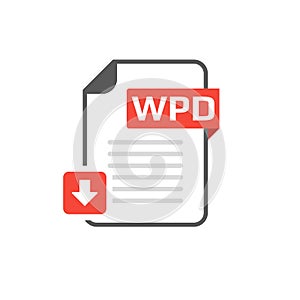 Download WPD file format, extension icon