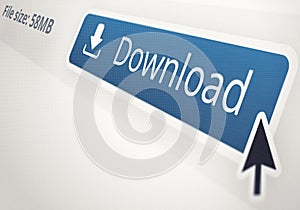 Downloading made simple. an internet download - ALL design on this image is created from scratch by Yuri Arcurs team of