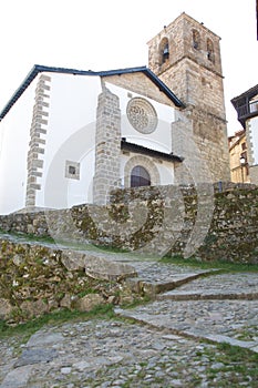 Downstairs candelario church photo