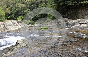 Downstream of the shuhaipubu waterfall, adobe rgb photo