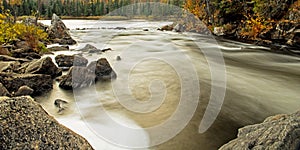 Downstream On The York River In Autumn