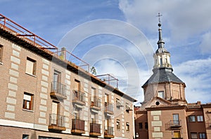 Downtown of Alcala de Henares, Madrid (Spain) photo