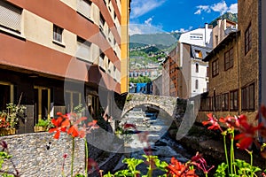 Andorra la Vella downtown