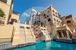 Souk Al Bahar market, popular tourist destination, United Arab Emirates photo