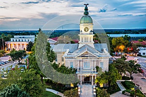 Downtown of Athens, Georgia, USA