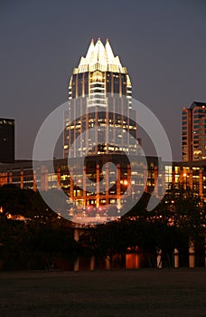 Downtown Austin, Texas at Night