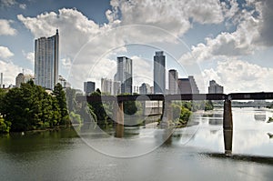 Downtown Austin Texas skyline
