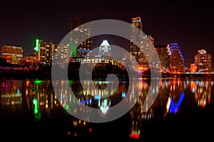 Downtown Austin, Tx Fireworks