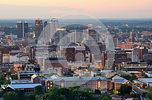 Downtown Birmingham, Alabama