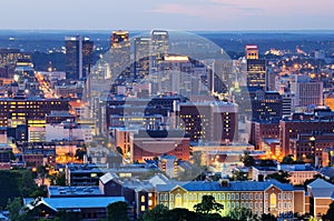 Downtown Birmingham, Alabama