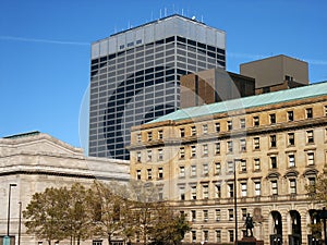 Downtown buildings photo