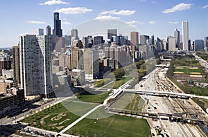 Downtown of Chicago