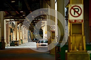 Downtown Chicago Alley