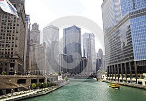 Downtown Chicago River