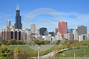 Downtown Chicago Skyline