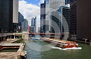 Downtown Chicago Waterway