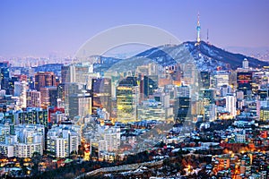 City of Seoul Korea photo