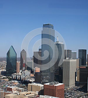 Downtown Dallas - Aerial View