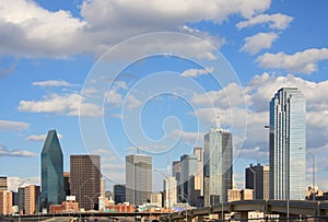 Downtown of Dallas skyline