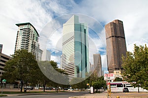 Downtown Denver Cityscape