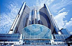 Downtown Detroit GM Hedquarter