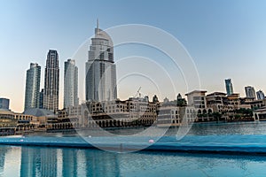 Downtown Dubai tourist attractions - The Dubai Mall and the Fountain - Souk al Bahar - The address | Luxury travel and shopping