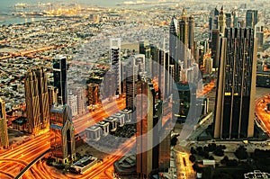 Downtown of Dubai (UAE)