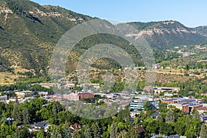 Downtown Durango, Colorado on a Sunny Day photo