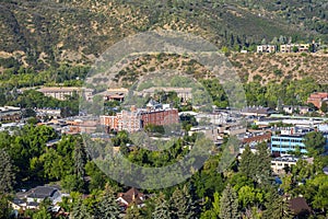 Downtown Durango, Colorado on a Sunny Day