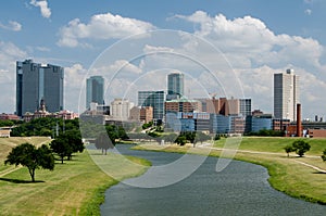 Downtown Fort Worth Skyline photo