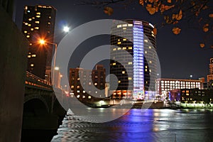 Downtown Grand Rapids at Night