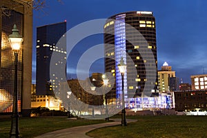 Downtown Grand Rapids at Night