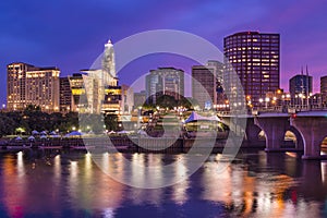 Downtown Hartford, Connecticut Skyline