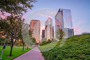 Downtown Houston skyline