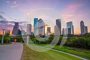 Downtown Houston skyline